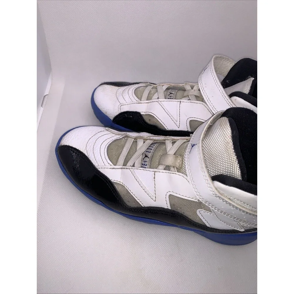 Nike Air Jordan Jumpman Two Trey Game Royal White DQ8432-140 Boys Size 2Y